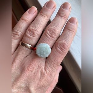 Jade rose ring
